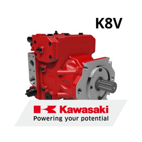 Kawasaki K8V90 piston pump | Hidro Orfão