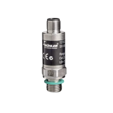 Bühler pressure transducer 4-20 mA, M12 connector