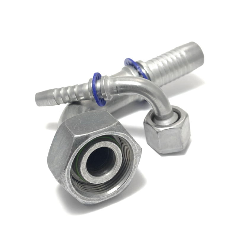 CONECTOR MÉTRICO HEMBRA 90º