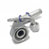 CONECTOR MÉTRICO HEMBRA 90º