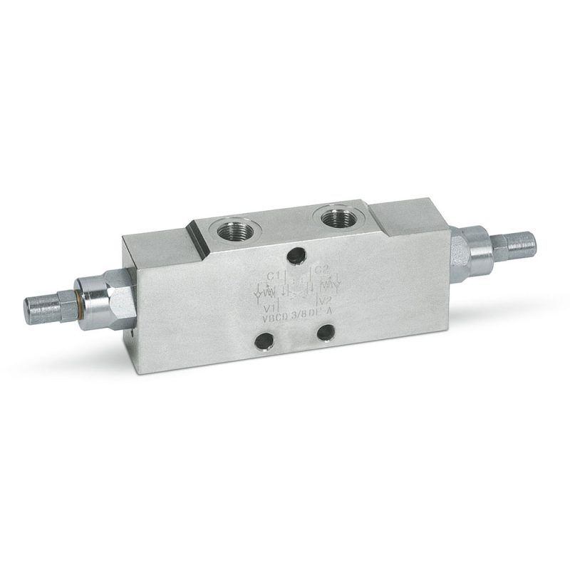 Marchesini VBCD DE A double overcentre valve