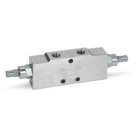 Valve d'équilibrage double Marchesini VBCD DE A