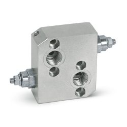 Valve anti-choc Marchesini VAU pour moteurs Danfoss OMS, OMP et OMT