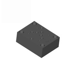 Plaque de réduction Eurofluid NG16 vers NG10 et NG10 vers NG6