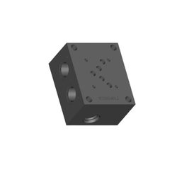 Embase simple NG10 Eurofluid, 1/2" et 3/4"