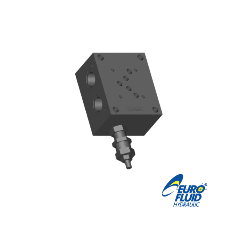 BASE NG10 3/4" ES5B34X3F C/LIM. (80-270BAR) A.B - LATERAL P.T - TRASERO
