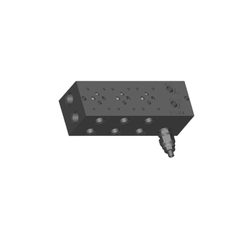 Blocco NG6 Eurofluid EMS213 in serie, con limitatrice