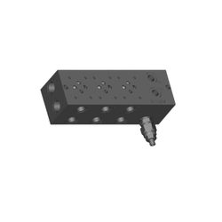 Bloque NG6 Eurofluid EMS213 en serie, con limitadora