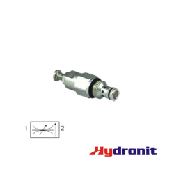 VANNE DE CONTRÔLE DE DÉBIT COMPENSÉE AVEC VIS VCF6 4,9 - 10,8 L/MIN