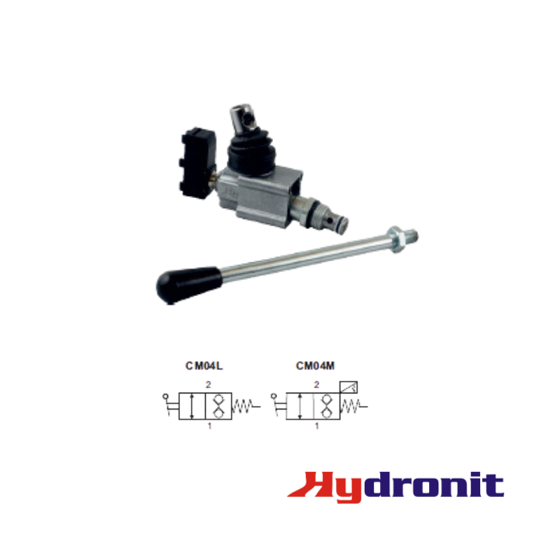 LEVER OPERATED VALVE WITH MICRO-SWITCH CM04M