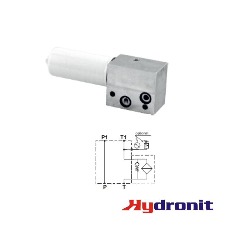 MANIFOLD MODULAIRE AVEC FILTRE DE RETOUR À VIS SUR LA LIGNE T