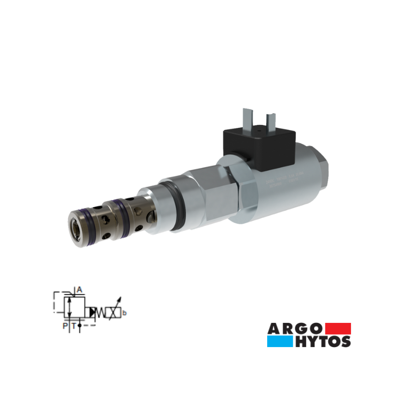 PROPORTIONAL REDUCING VALVE PILOT OPERATED CAV10-3 (60 BAR) - 24VDC 600MA : SP4P2-B3/H6-24E2-B
