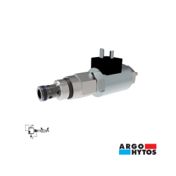VANNE DE DÉCHARGE PROPORTIONNELLE (INVERSEE) CAV10-2 (350 BAR) - 24VDC 0-600MA : SRN4P1-B2/H35-24E1-A