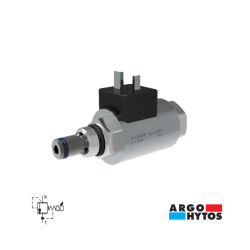 PROPORTIONAL DIRECT ACTING RELIEF VALVE CAV8-2 (0-120 BAR) - 24VDC 0-600MA : SR1P2-A2/H12-24E1-A