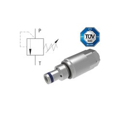 Argo-Hytos direct-acting relief valve (cartridge)