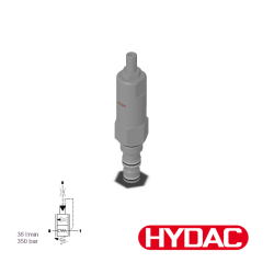 VÁLVULA DE CONTROL DE MOVIMIENTO HYDAC RS08-01-C-N-3-500V