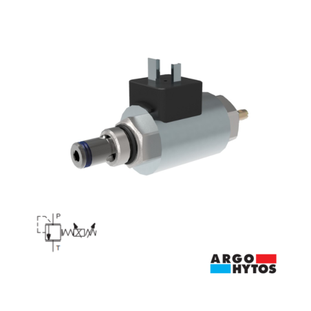 PROPORTIONAL (INVERTED) RELIEF VALVE CAV8-2 (210 BAR) - 24VDC 0-600MA : SRN1P1-A2/H21-24E1-A