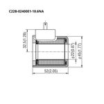 Bobina Argo-Hytos C14B-02400E1-26.2NA 24 V DC 100% ED