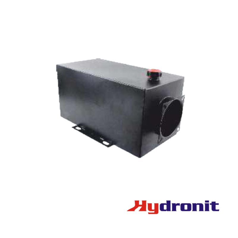 LT 22 SQUARE STEEL RESERVOIR+FILLER BREATHER+PLUG (HORIZ./VERT. MOUNTING