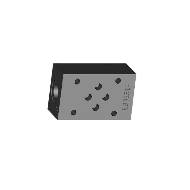 Base de ligação NG6 Eurofluid EB33314 com saídas P e T de 1/4" G