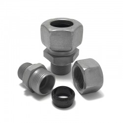 UNION TUBE-THREAD GE MÉTRIQUE