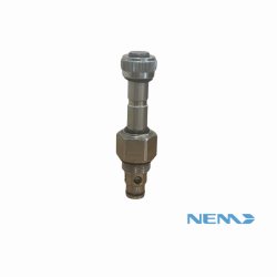 2/2 ELECTRIC DOUBLE POPPET VALVE. PILOT OPERATED NC 40L/MIN 350BAR CAV 08-2