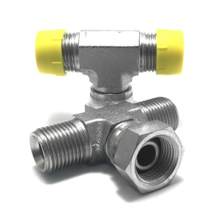 EVT male-male-female BSP tee (S960)