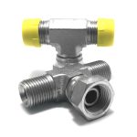 EVT male-male-female BSP tee (S960)