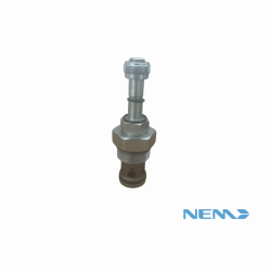 2/2 ELECTRIC POPPET VALVE. PILOT OPERATED NC 200L/MIN 350BAR CAV 16-2