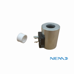 BOBINA Ø19X51 24W 12VDC 100%ED (09801)