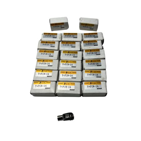 21 Fourches Y+PIN 16 M6x1 pour vérins pneumatiques et hydrauliques à tige de 16mm