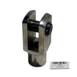 Forquilha Y+PIN 50/63 M16x1.5 para cilindros pneumáticos e hidráulicos de haste 50/60mm