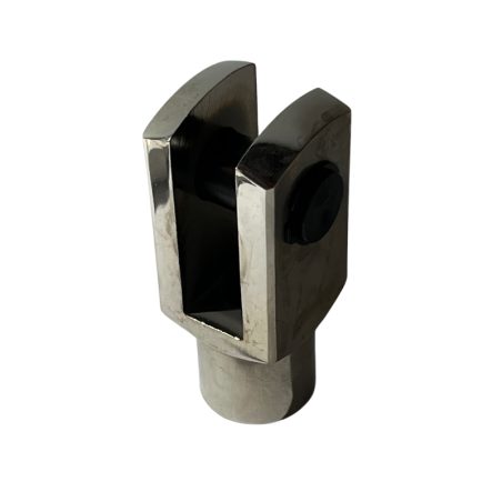 Fourche Y+PIN 80/100 M20x1.5 pour vérins pneumatiques et hydrauliques de tige 80/100mm
