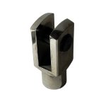 Fourche Y+PIN 80/100 M20x1.5 pour vérins pneumatiques et hydrauliques de tige 80/100mm