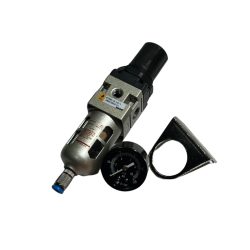 1/4" air filter regulator with pressure gauge HEW2000-02