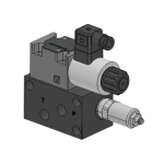 Válvula de engate rápido (Quick Hitch) para escavadoras e giratórias