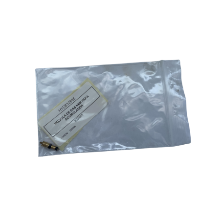 VALVULA DE GAS NBR PARA ACUMULADOR