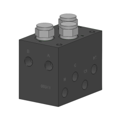 Valve de positionneur de fourche latérale de chariot élévateur
