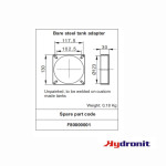 STEEL TANK ADAPTER