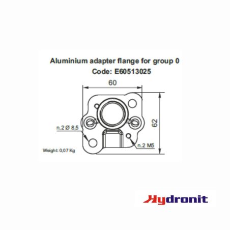 ADAPTER FLANGE FOR GROUP 0