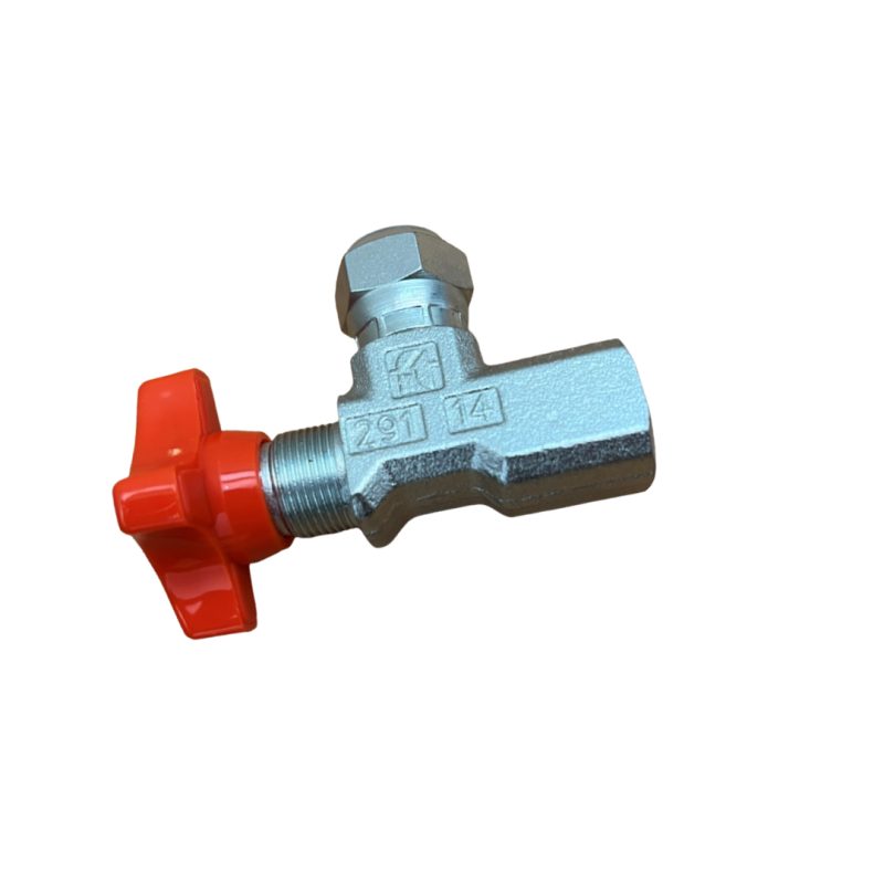 Tognella FT291-01 90° gauge isolator, female-female 1/4"