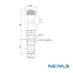 2 WAY NORMALLY CLOSED SPOOL VALVE. ELECTRO-PROPORTIONAL FLOW CONTROL Q75L CAV12-2