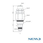 DIRECT ACTING RELIEF VALVE CAV 08-2 (50-120 BAR)