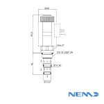 3/2 ELECTRIC SPOOL VALVE. DIRECT ACTING 20L/MIN 250BAR CAV 10-3