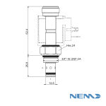 2/2 ELECTRIC SPOOL VALVE. DIRECT ACTING NO 15L/MIN 210BAR CAV 08-2
