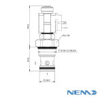 2/2 ELECTRIC POPPET VALVE. PILOT OPERATED NC 200L/MIN 350BAR CAV 16-2