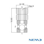 INSERTAR VÁLVULA DE DESVIACIÓN G1/8