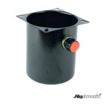RESERVOR CILÍNDRICO DE ACERO LT 2.5 + RESPIRADERO DE LLENADO + TAPÓN