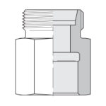 Union Tube-Thread GAI BSP - Hydraulic Fittings for Leak-Proof System Assemblies