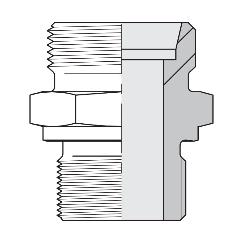 UNION TUBE-THREAD GE BSP